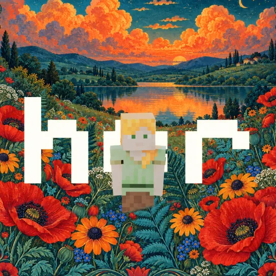 HER：花海里的片名画面